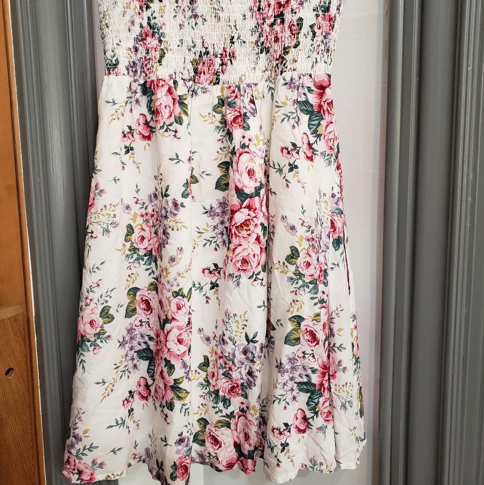 Beautiful spring floral dress